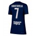 Paris Saint-Germain Khvicha Kvaratskhelia #7 Hjemmedrakt Dame 2025-26 Korte ermer